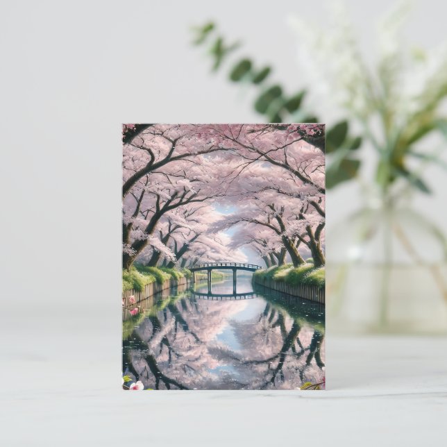 CARTES POUR FÊTES ANNUELLES SAKURA (Debout devant)
