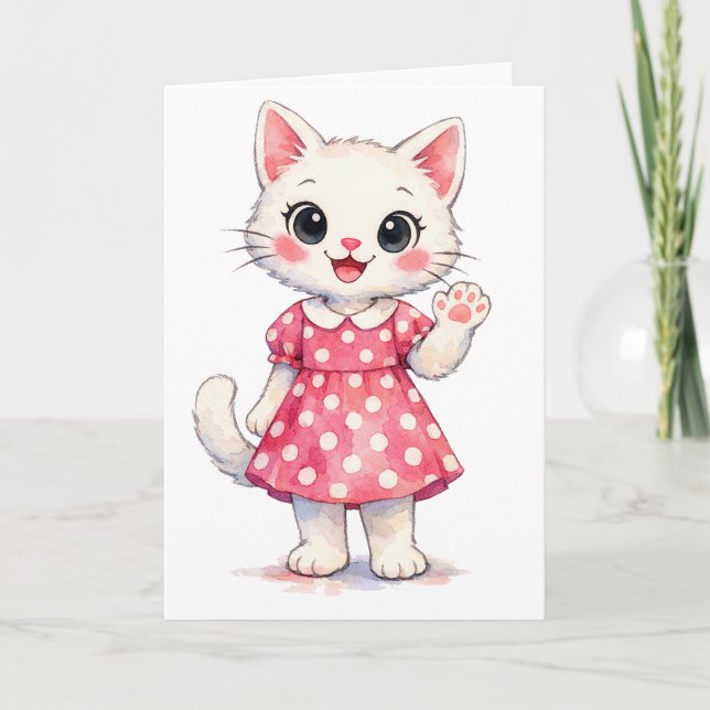 Cartes Pour Fêtes Annuelles Salut Kitty! (Devant)