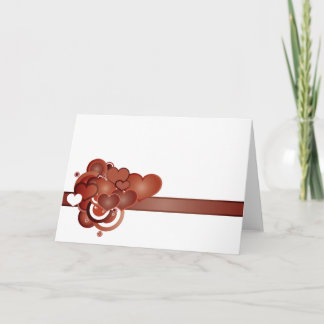 Cartes Pour Fêtes Annuelles Salutation d'amour rétro