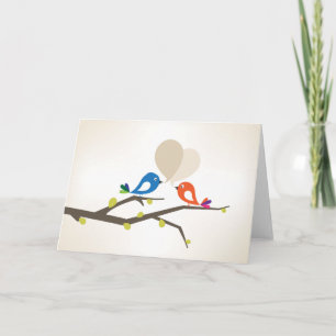 Cartes Pour Fêtes Annuelles Salutation de bip d'amour