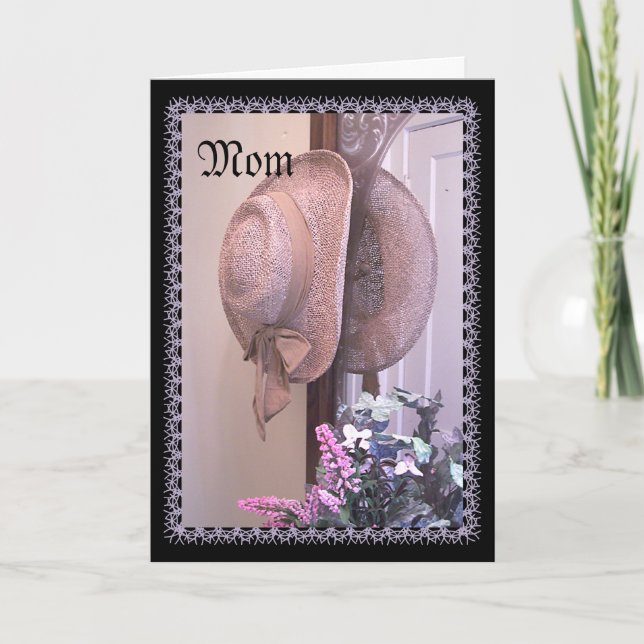 Cartes Pour Fêtes Annuelles Salutation de casquette de Pâques (Devant)