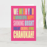 Cartes Pour Fêtes Annuelles Salutation de Chanukah/Hannukah<br><div class="desc">Customisez et personnalisez la carte de voeux de Chanukah</div>