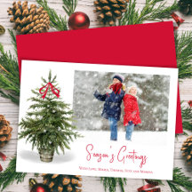 Salutation de la saison aquarelle une photo