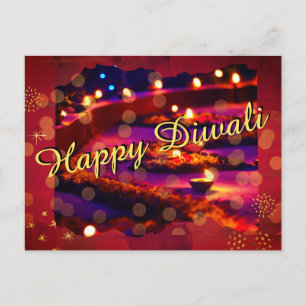 Cartes Pour Fêtes Annuelles Salutation de la saison Diwali