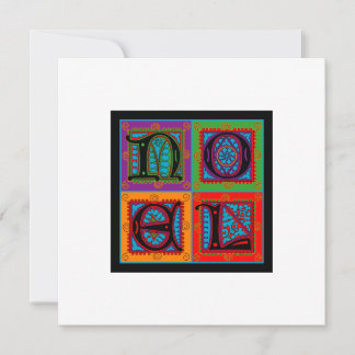 Cartes Pour Fêtes Annuelles Salutation de Noël