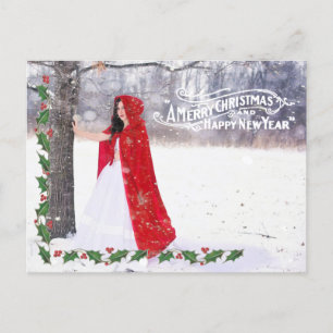 Cartes Pour Fêtes Annuelles Salutation de Noël   Bordure droite   Photo