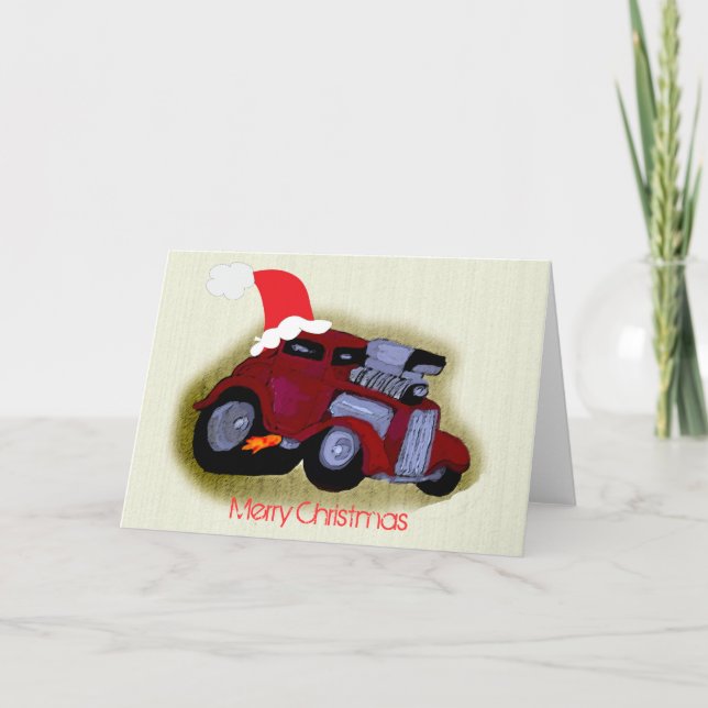 Cartes Pour Fêtes Annuelles Salutation de Noël en caricature de Willy (Devant)