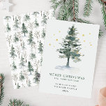 Cartes Pour Fêtes Annuelles Salutation de Noël minimaliste Élégante Arbre à Pi<br><div class="desc">Carte de Noël minimaliste Élégante Pine Tree. Surprenez et apportez la joie à vos proches et rendez la fête inoubliable. Pour plus de personnalisation,  cliquez sur le lien "customiser plus" et utilisez notre outil de conception pour modifier ce modèle.</div>