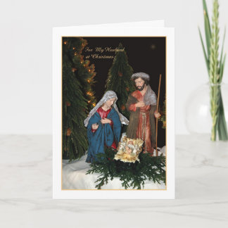 Cartes Pour Fêtes Annuelles Salutation de Noël - Pour mon mari à Noël