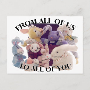 Cartes Pour Fêtes Annuelles Salutation de Pâques