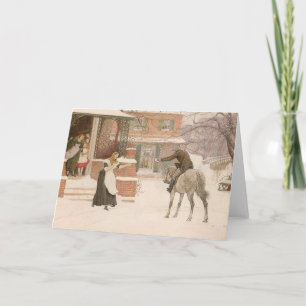 Cartes Pour Fêtes Annuelles Salutation du facteur par Robert Walker Macbeth