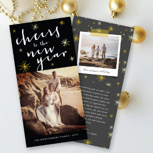 Cartes Pour Fêtes Annuelles Salutations Au Nouvel An Starbursts Fireworks Phot