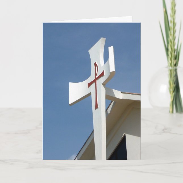 Cartes Pour Fêtes Annuelles salutations croisées de Noël (Devant)