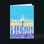 Cartes Pour Fêtes Annuelles Salutations de Chanukkah<br><div class="desc">Une carte de fête et chaude de chanukkah appropriée à quiconque.</div>