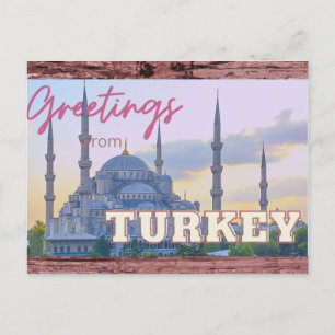 Cartes Pour Fêtes Annuelles Salutations de la Turquie