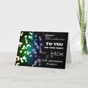 Cartes Pour Fêtes Annuelles Salutations de Noël