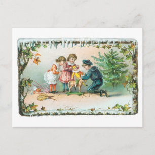 Cartes Pour Fêtes Annuelles Salutations de Noël - Enfants & Jouets