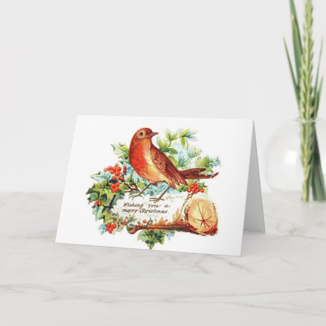Cartes Pour Fêtes Annuelles Salutations de Noël joyeuses (Devant)