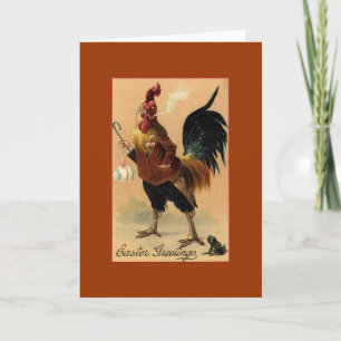 Cartes Pour Fêtes Annuelles Salutations de Pâques vintages