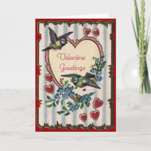 Cartes Pour Fêtes Annuelles Salutations de Valentine