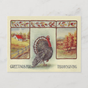 Cartes Pour Fêtes Annuelles Salutations Pour Thanksgiving