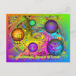 Cartes Pour Fêtes Annuelles Salutations universelles de vacances de paix et