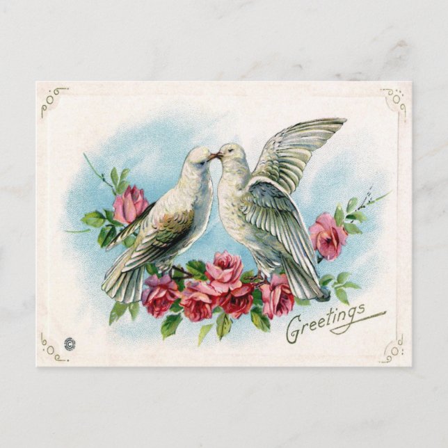 Cartes Pour Fêtes Annuelles Salutations Valentine (Devant)