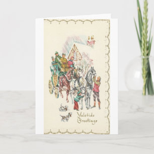Cartes Pour Fêtes Annuelles Salutations vintages