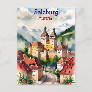 Cartes Pour Fêtes Annuelles Salzbourg with the Castle à Austria