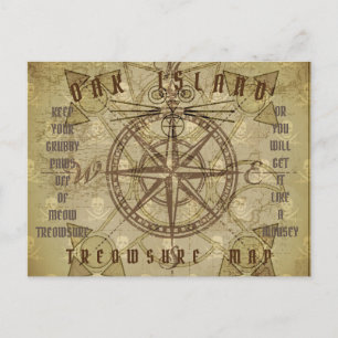 CARTES POUR FÊTES ANNUELLES SAMMY DABADDABUCCOS OAK ISLAND