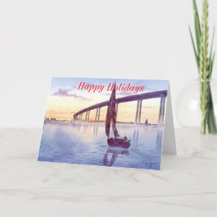 Cartes Pour Fêtes Annuelles San Diego, la Californie