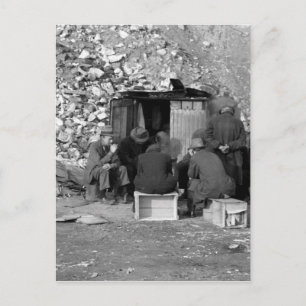 Cartes Pour Fêtes Annuelles Sans-abri et chômeurs 1938