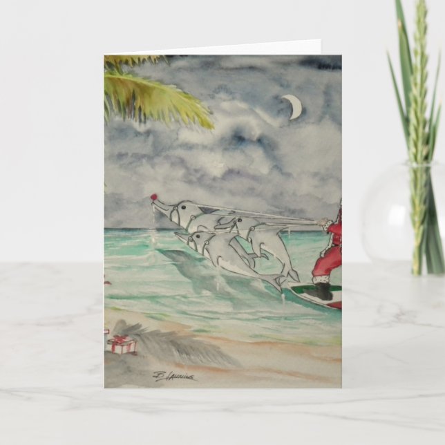 Cartes Pour Fêtes Annuelles Santa Caribbean Style.jpg (Devant)