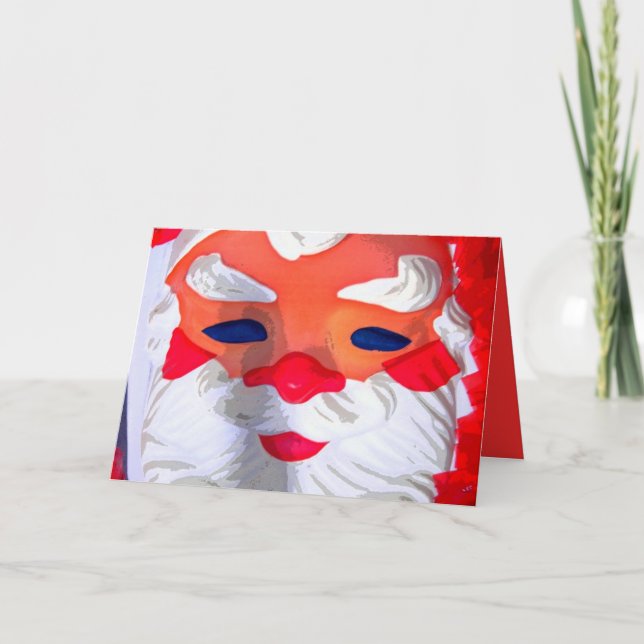 Cartes Pour Fêtes Annuelles Santa Claus (Devant)