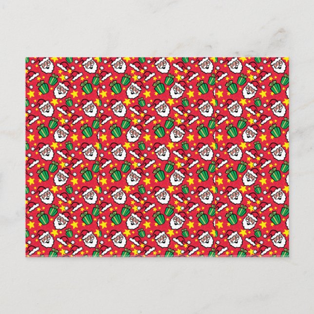 Cartes Pour Fêtes Annuelles Santa Claus (Devant)