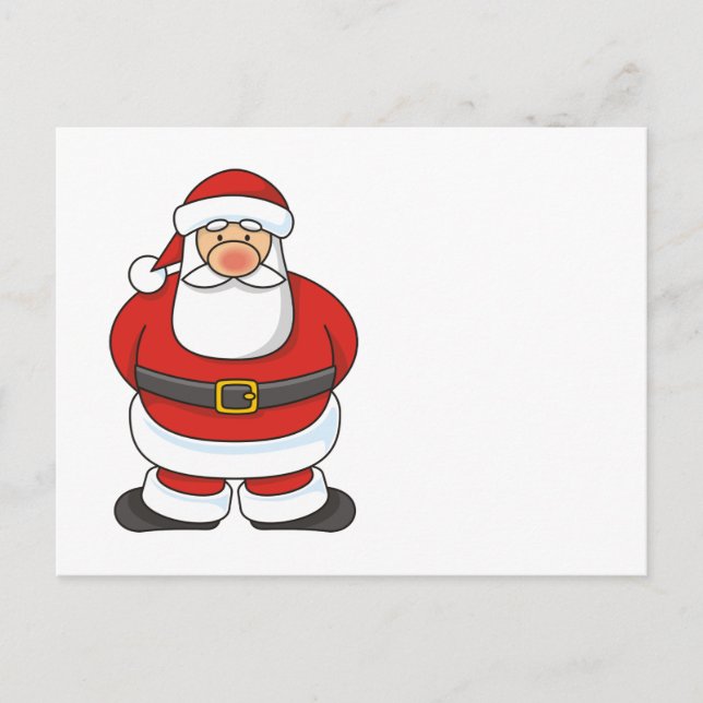 Cartes Pour Fêtes Annuelles Santa Claus (Devant)