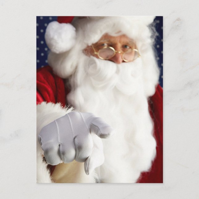 Cartes Pour Fêtes Annuelles Santa Claus (Devant)