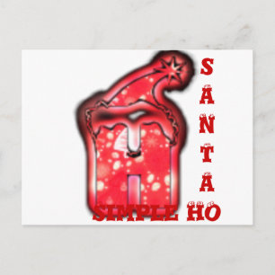Cartes Pour Fêtes Annuelles Santa Claus Casquette Joyeux Noël Personnaliser Pr