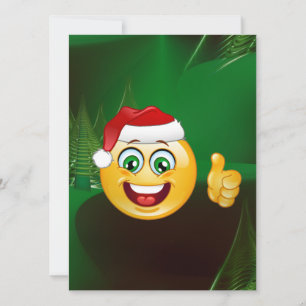 Cartes Pour Fêtes Annuelles santa claus emojis