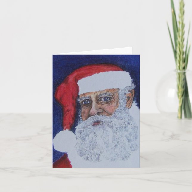 Cartes Pour Fêtes Annuelles Santa Clause (Devant)