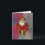 Cartes Pour Fêtes Annuelles Santa, Merry Christmas<br><div class="desc">Tous droits réservés © Angelandspot</div>