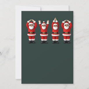 Cartes Pour Fêtes Annuelles Santa Ohio Fête du Midwest O-H-I-O Noël