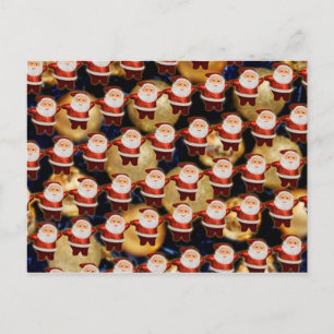 Cartes Pour Fêtes Annuelles Santa Super dancing