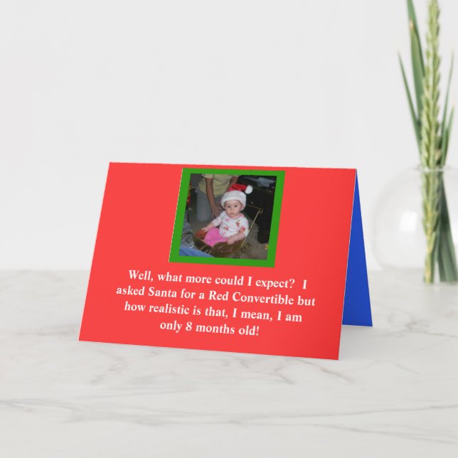 Cartes Pour Fêtes Annuelles Santababy (Devant)
