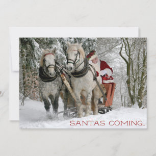 Cartes Pour Fêtes Annuelles Santas à venir
