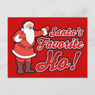 Cartes Pour Fêtes Annuelles Santas Favori HO