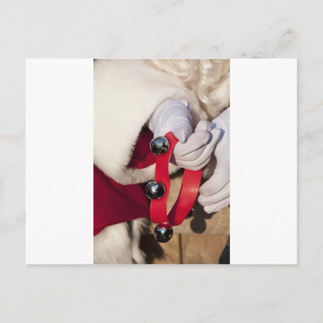 Cartes Pour Fêtes Annuelles Santas Hands (Devant)