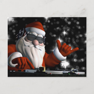 Cartes Pour Fêtes Annuelles Santa's In Da House