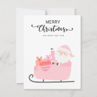 Cartes Pour Fêtes Annuelles Santa's Jolly Christmas Cards