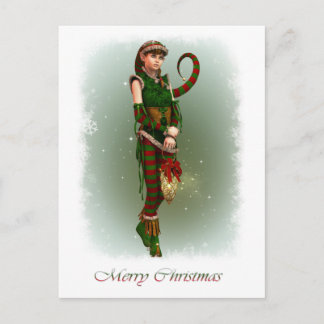 Cartes Pour Fêtes Annuelles Santas Little Helper Amy